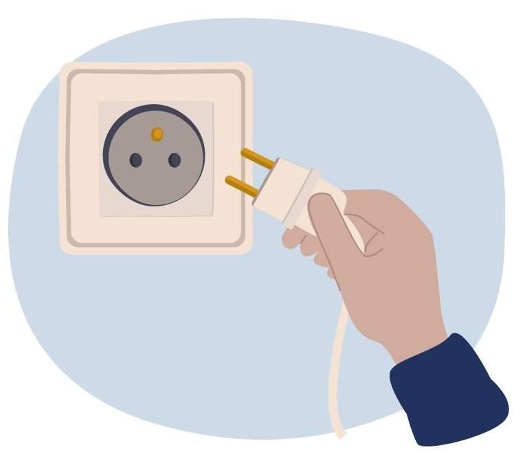 illustration norme électrique logement