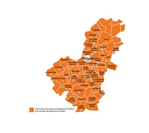 carte secteur angers sud trelaze