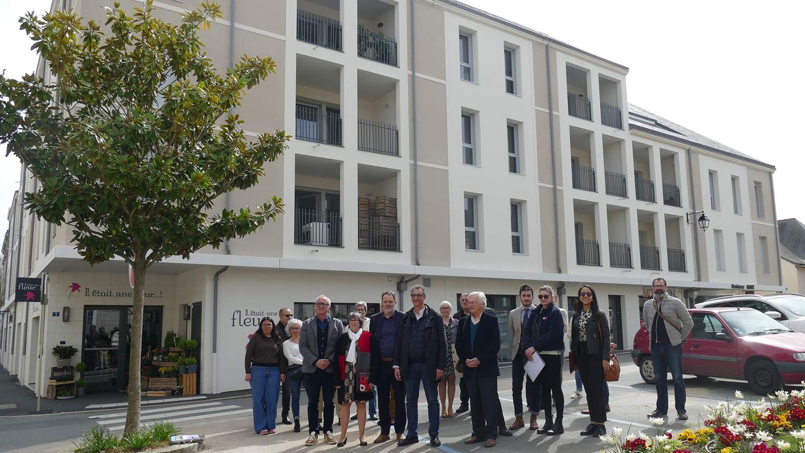 Inauguration à Chalonnes-sur-Loire