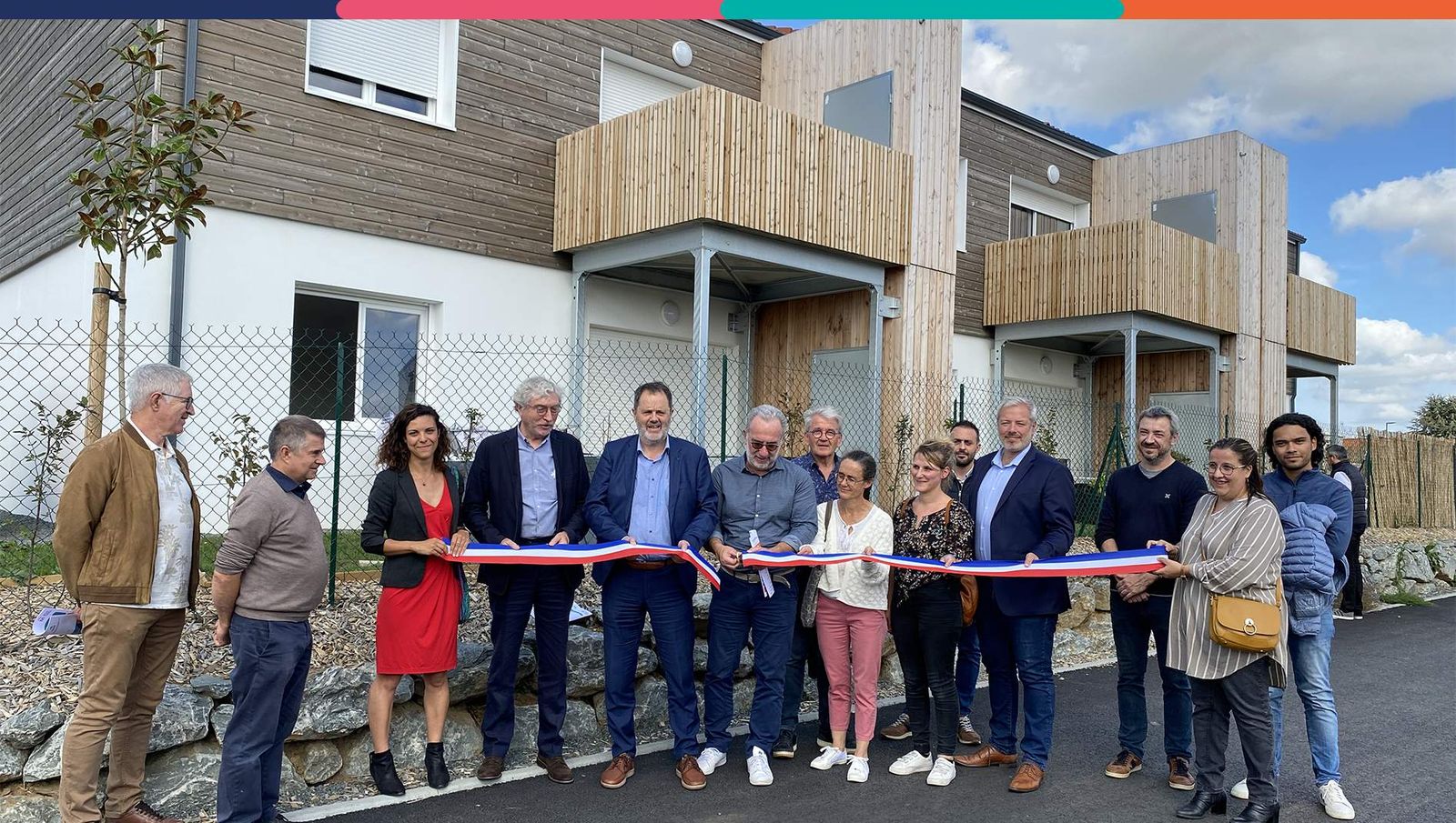 Photo officielle de la remise de clés de Beaupréau-en-Mauges