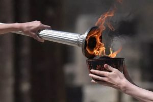 Image de l'article La flamme olympique dans le Maine-et-Loire