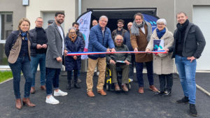 Image de l'article Remise de clés de 6 logements individuels adaptés pour les seniors au Louroux-Béconnais, commune déléguée de Val d’Erdre-Auxence